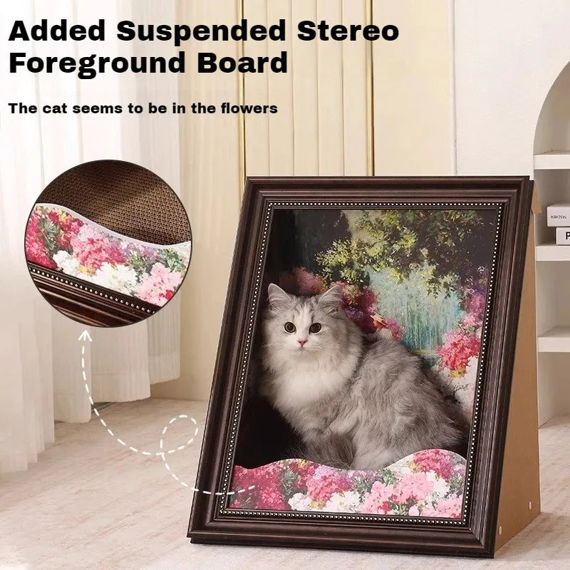 Mona Lisa Cat Scratch Board - Cutier Store