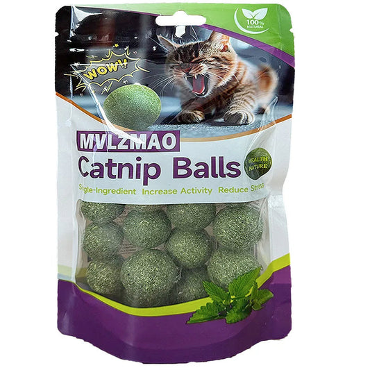 Edible Catnip Ball – Fun, Healthy & Digestive Treat for Cats - Cutier Store