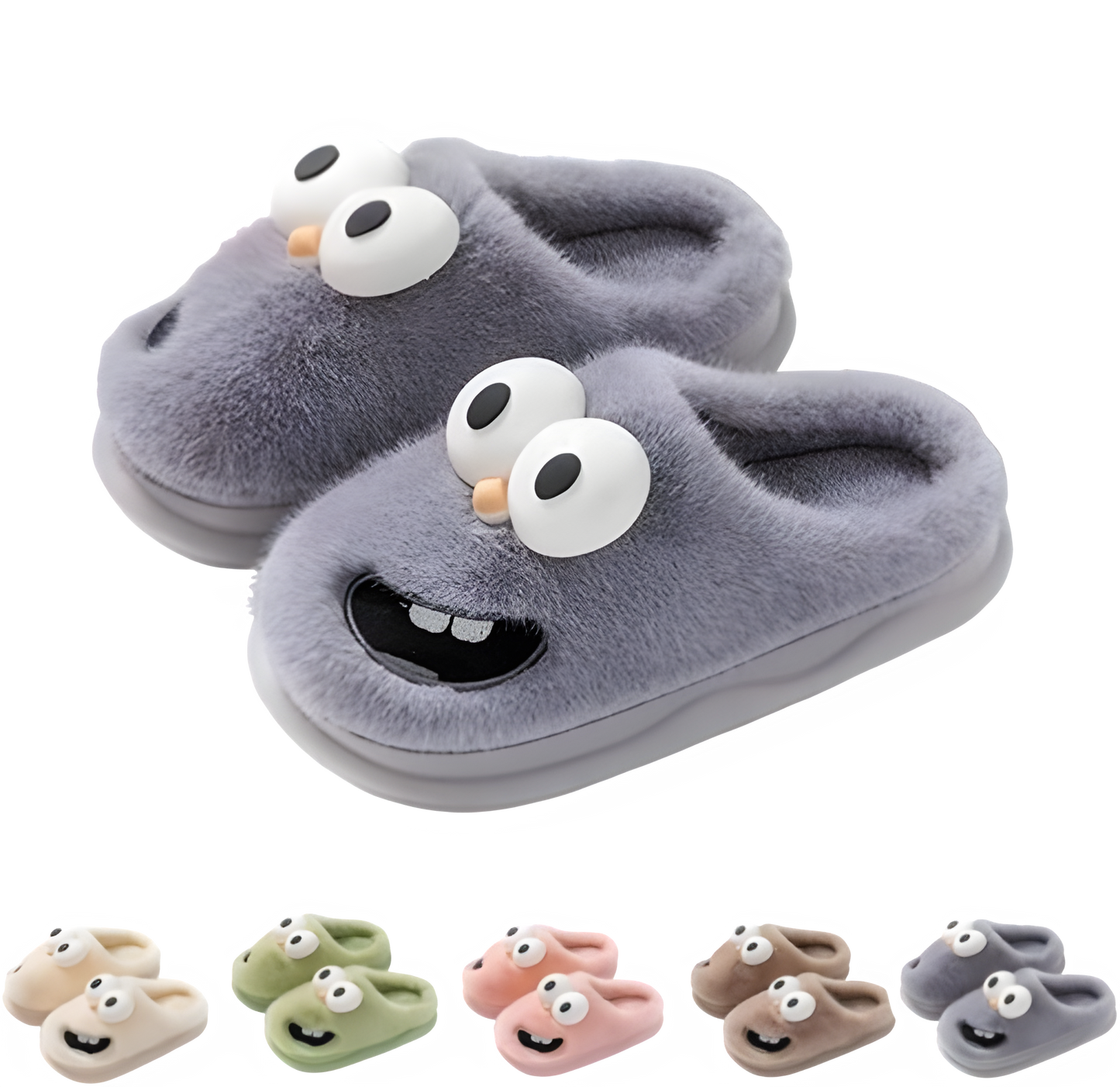 Fluffy Cloud Slippers - Ultra Soft Cozy House Shoes