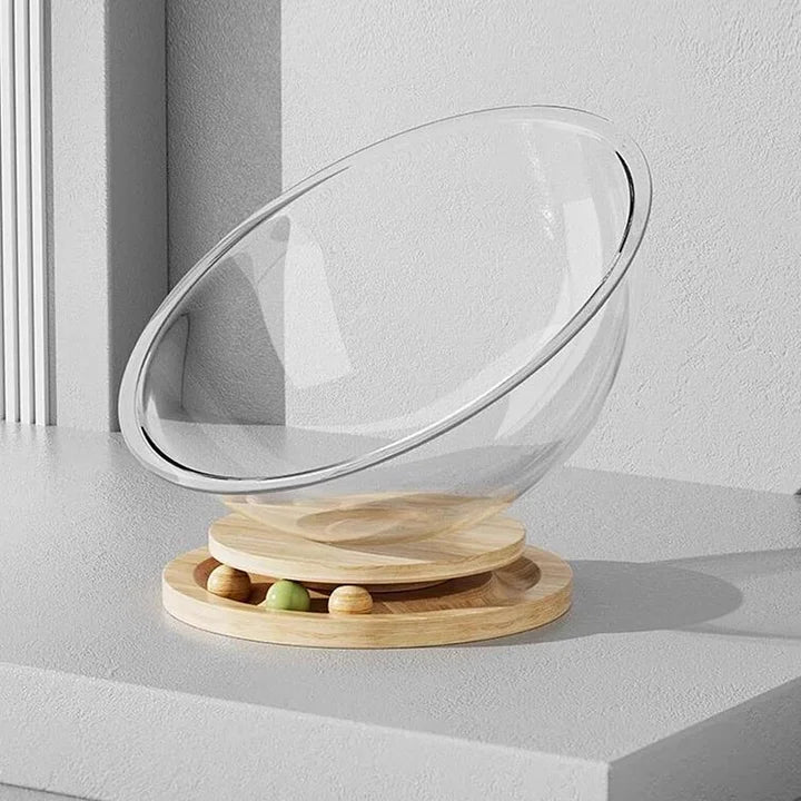 Space Capsule Cat Bed Transparnt Cat House - Cutier Store