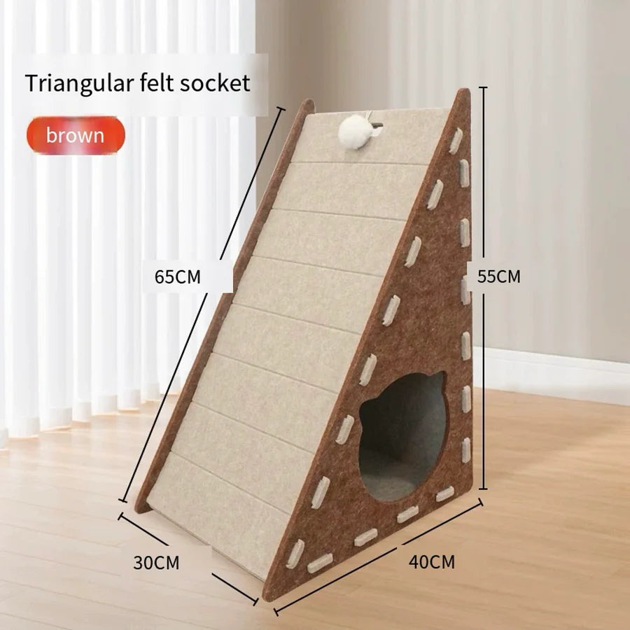 Cat Wall Shelf Scratching Board Prevent Damage To Furniture Scratching Post Cat Bed - Cutier Store
