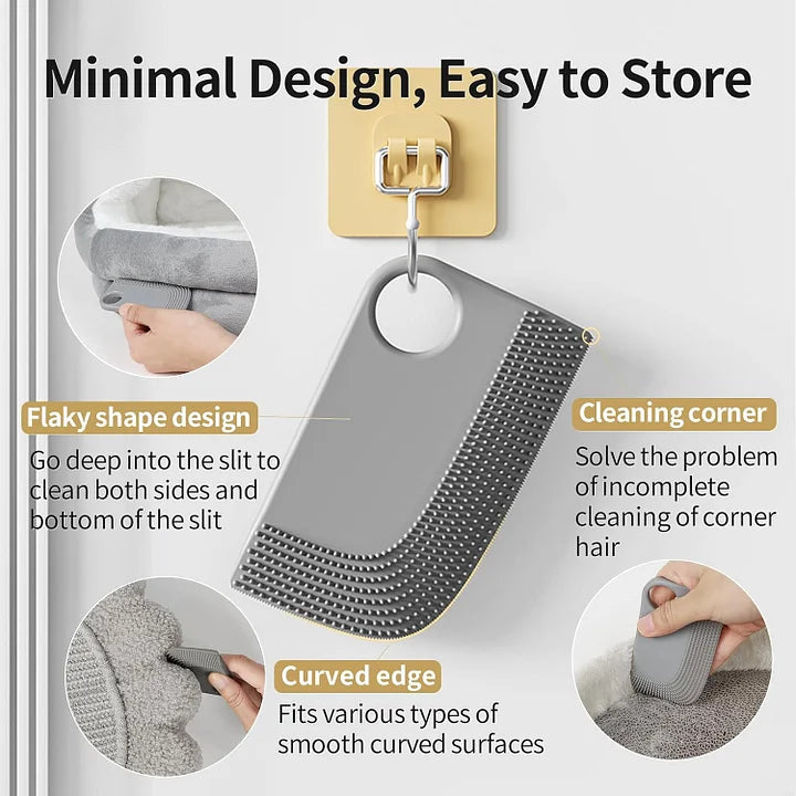 Pet cleaning hair remover rubber sheet - Cutier Store