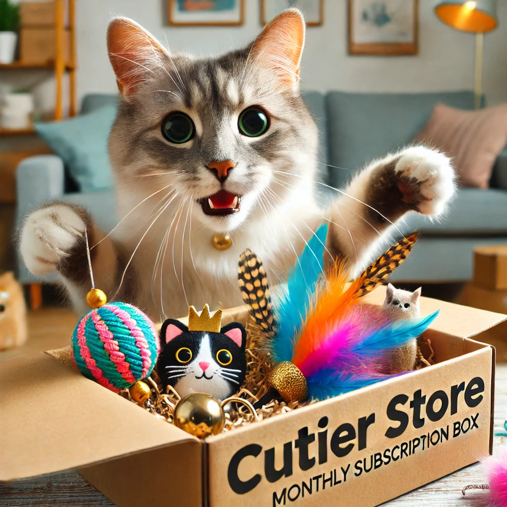 Random Trending Cat Toy Subscription | Cutier Store Fav - Cutier Store