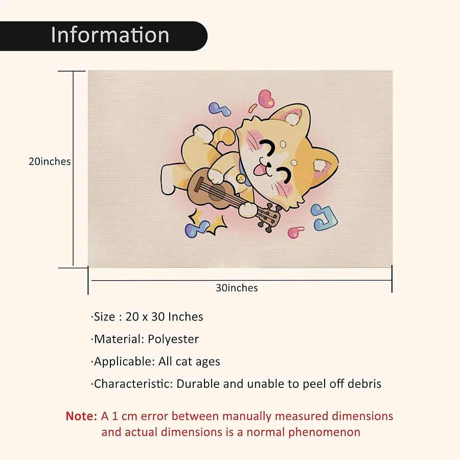 Sofa Protecting Post Carpet Mat Cat Climbing Wall,Cat Scratching sticky fabric Post - Cutier Store