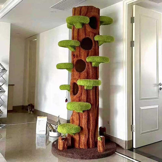 Luxury Simulation Climbing Frame Bed for Multiple Cat Tree - Cutier Store