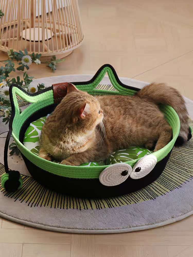 New summer woven cat nest and pet nest - Cutier Store