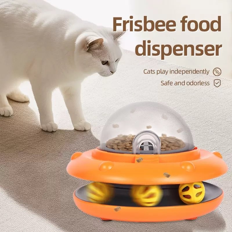 Smart Frisbee Feeder & Orbit Ball – Slow Feeding Pet Toy - Cutier Store