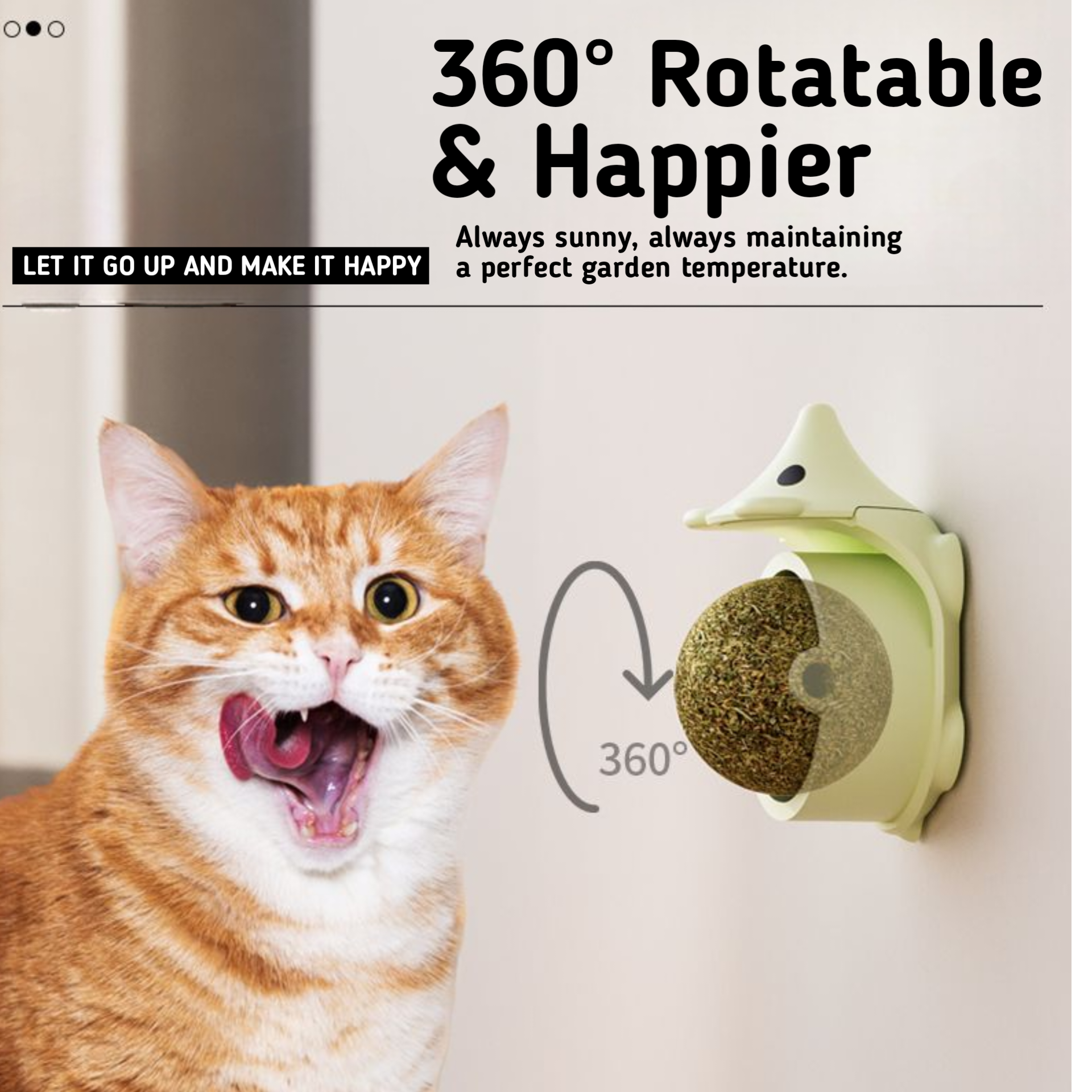 360° Minty Relaxer | Soothe, Scratch, and Groom - Your Cat's Bliss! - Cutier Store