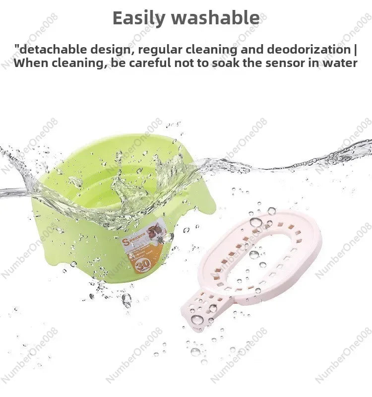 Luxury Automatic Flushing Cat Toilet