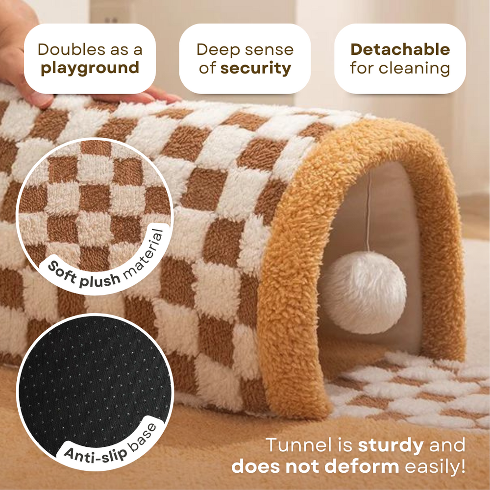 Cat tunnel soft bed - Cutier Store