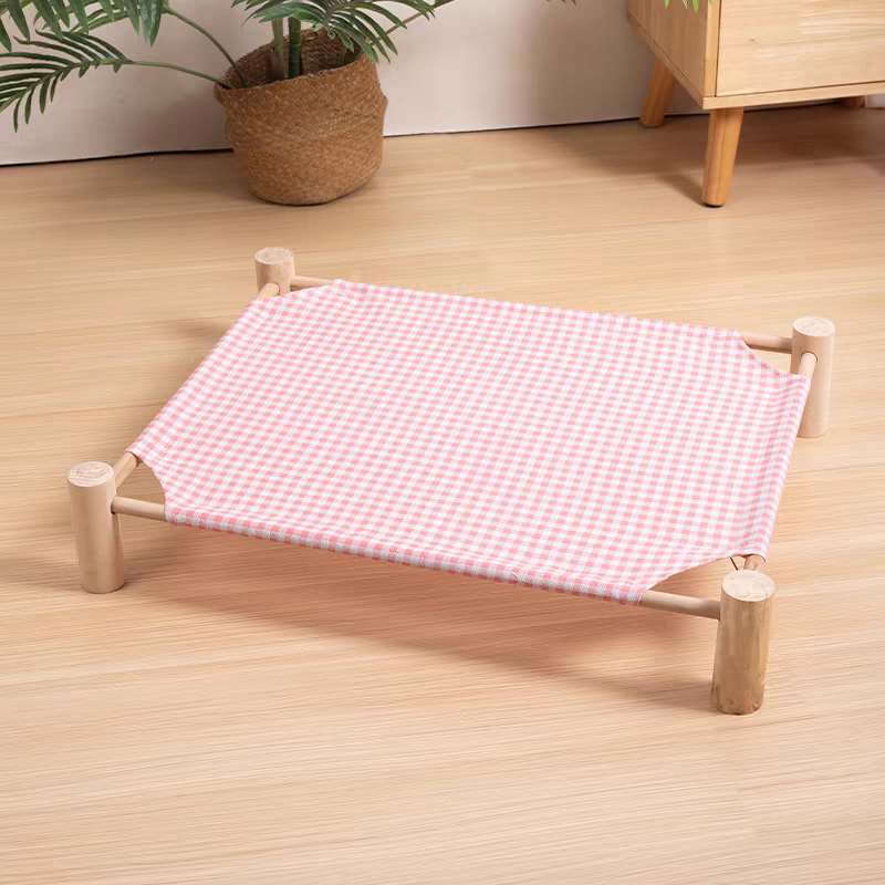 Wooden Cat Camp Bed for summer - Cutier Store