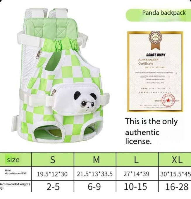 Panda Travel Backpack - Cutier Store