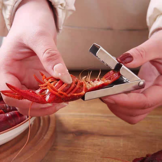 🦐 Crawfish & Shrimp Shell Remover Tool – Easy Shell Peeling Gadget