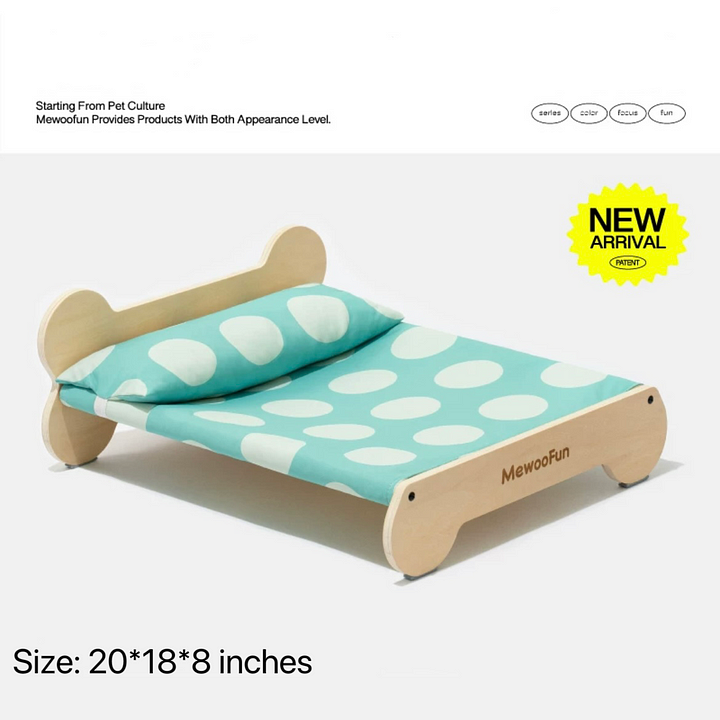 Cat luxury Wooden Bed - Cutier Store