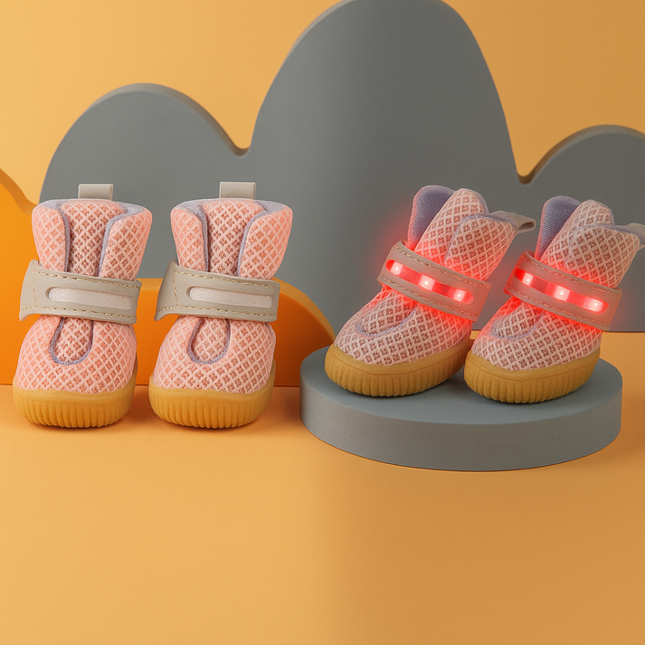 Cuter Dog shoe with LED lights