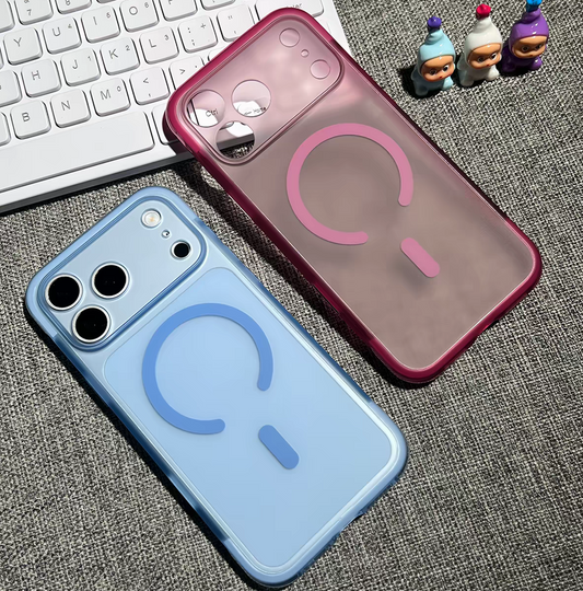 Cute Translucent Magsafe iPhone 18/17 case