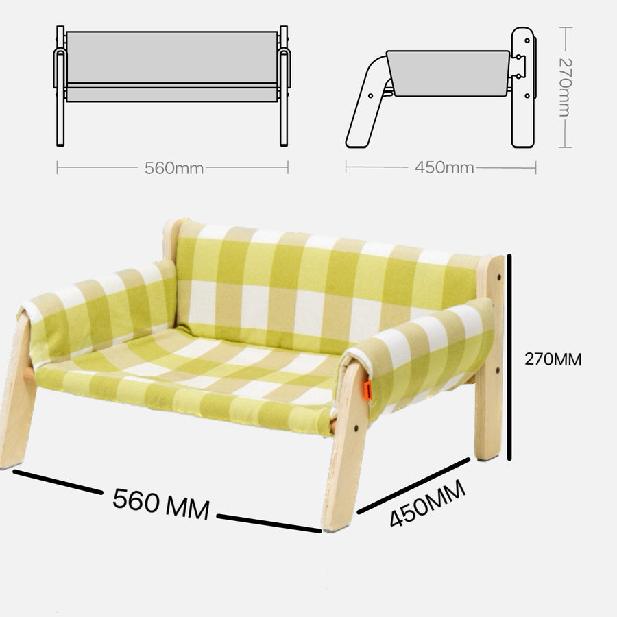 Cat Couch Bed, Pet Sofa for Indoor Cats - PP26 - Cutier Store