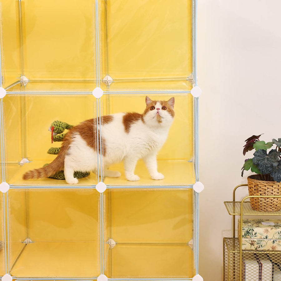 CutierStore® Cat Villa Include Cat Litter Box - PP11 - Cutier Store