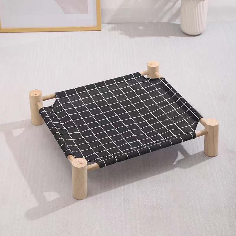 Wooden Cat Camp Bed for summer - Cutier Store