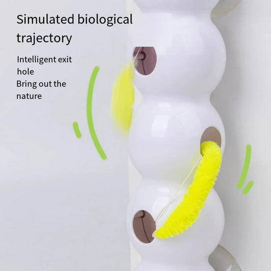 Cat interactive Smart sensor Caterpillar teasing toy - Cutier Store