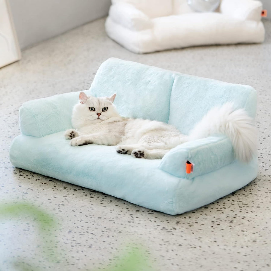 Pet Couch Bed, Sofa Washable Cat Beds for Medium Small Dogs & Cats - N10 - Cutier Store