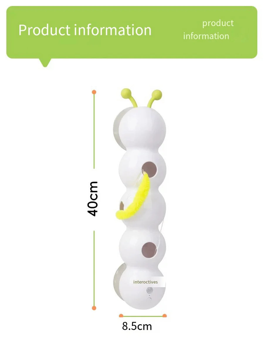 Cat interactive Smart sensor Caterpillar teasing toy - Cutier Store