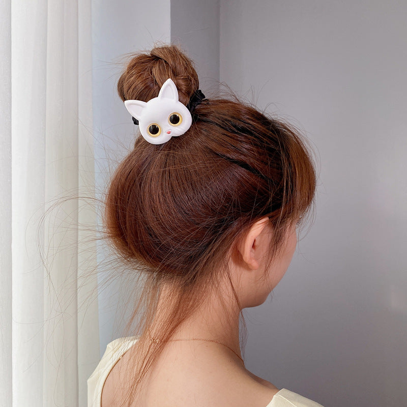Cute Cat Rubber Hair Band - Cutier Store