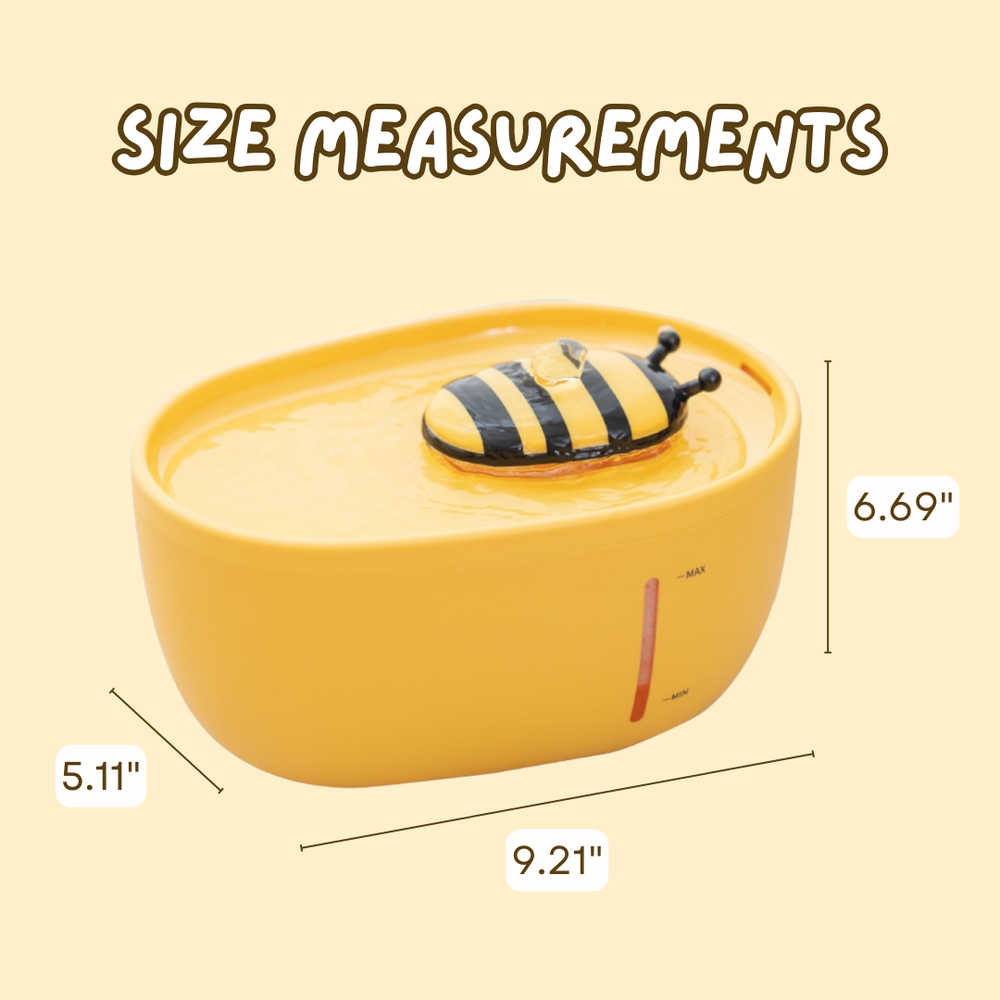 Pet Water bee fountain (4 filters free) - Cutier Store