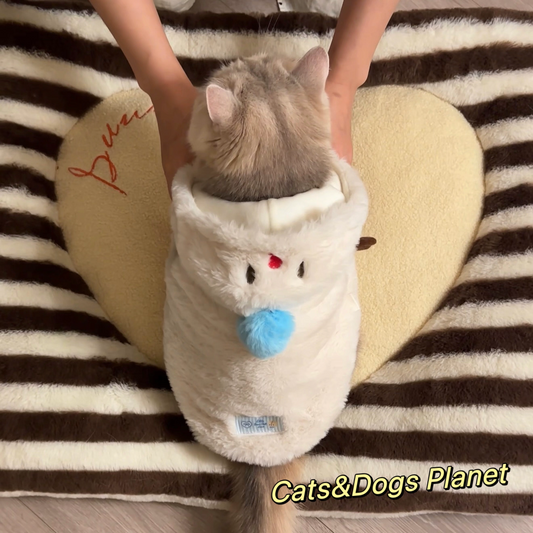 Snowmen dog cat vest jacket
