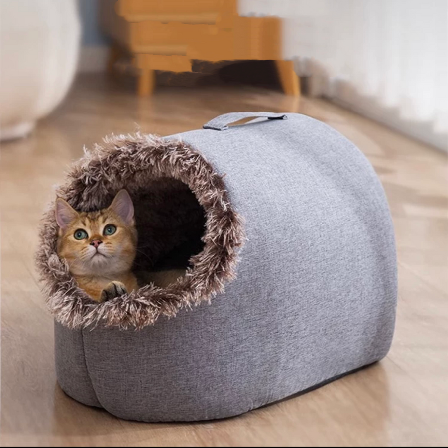 Pet Winter Houses Warm Cat Shelter Bed - Cutier Store
