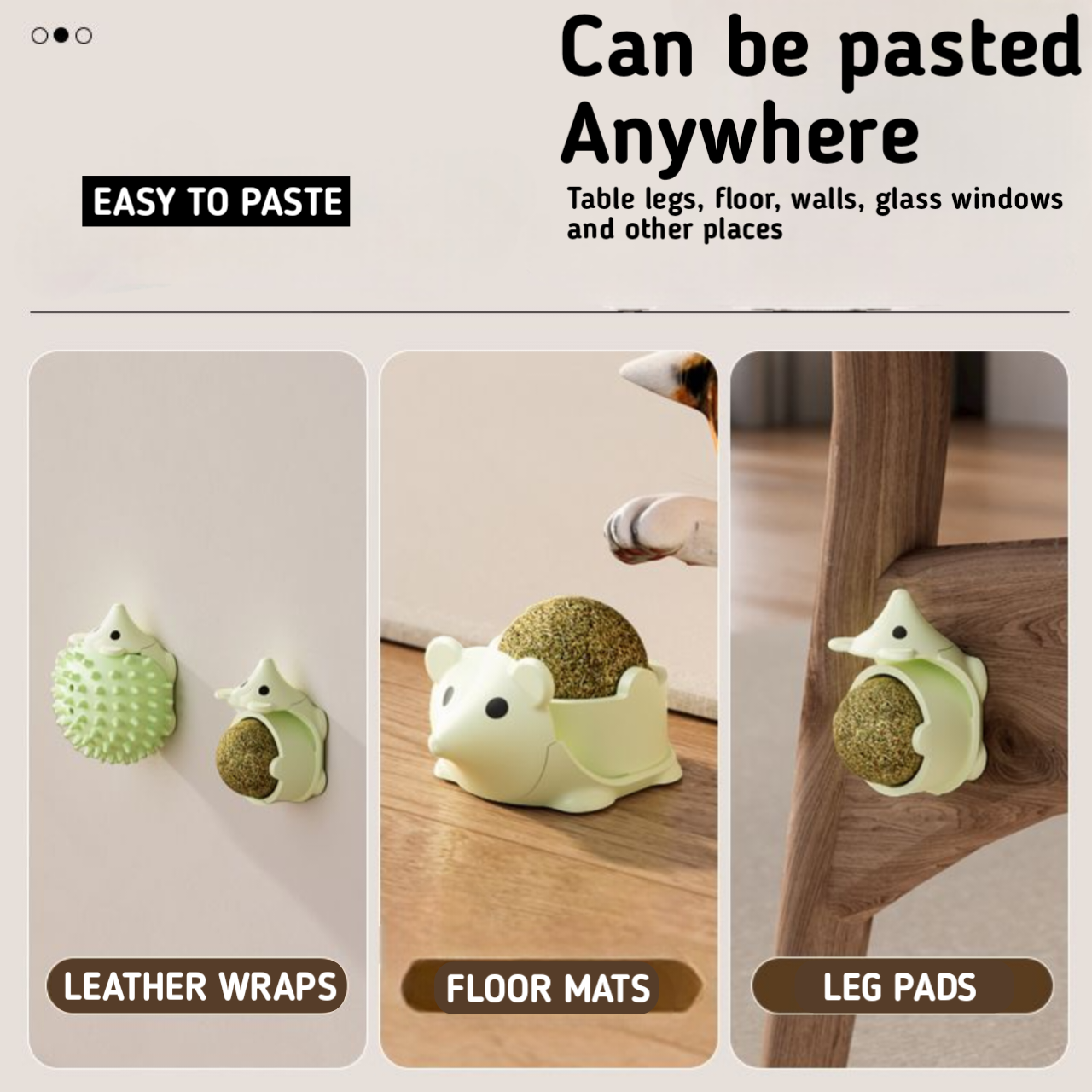 360° Minty Relaxer | Soothe, Scratch, and Groom - Your Cat's Bliss! - Cutier Store