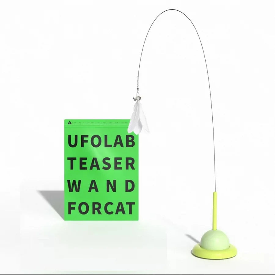 Cat suction feather stick Toy 😻 - Cutier Store