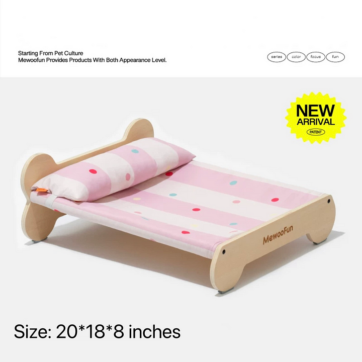 Cat luxury Wooden Bed - Cutier Store