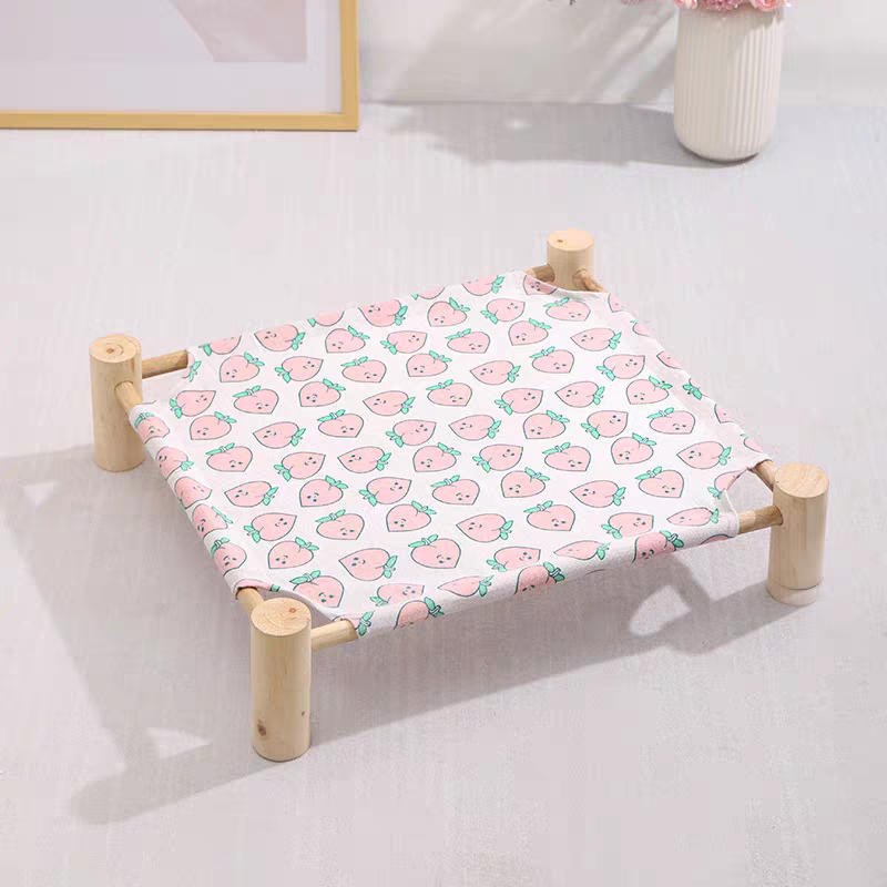 Wooden Cat Camp Bed for summer - Cutier Store