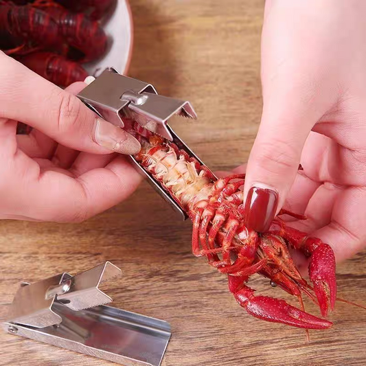 🦐 Crawfish & Shrimp Shell Remover Tool – Easy Shell Peeling Gadget