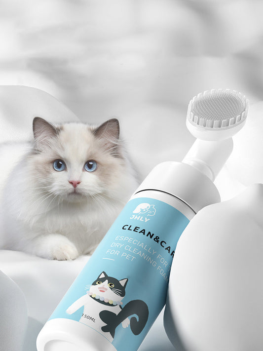 Pet Disposable Foam – Booty Cleaning Scrub & Dry Bath Gel 🐾✨ - Cutier Store