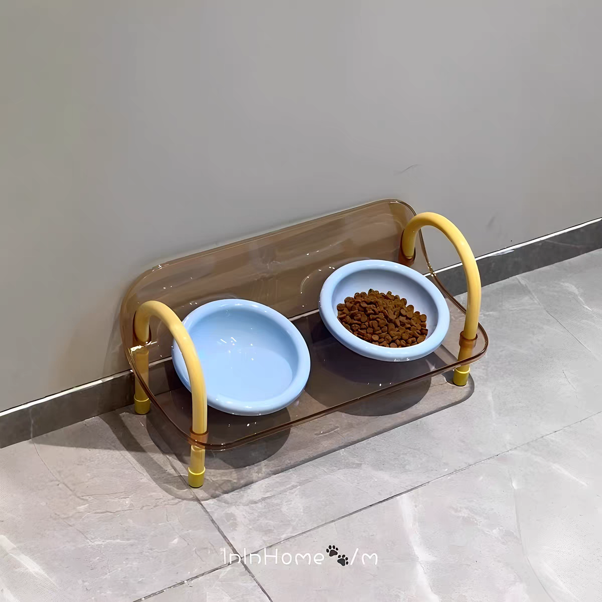 Anti Slip Dual Cat Bowl Set