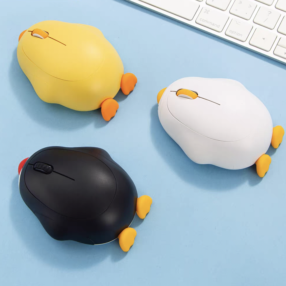Cute little chicks wireless rechargeable type c Mouse
