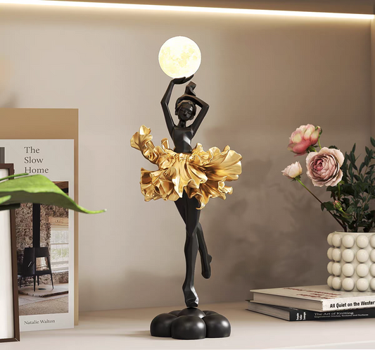 Luxury Ballet Girl Night Light – Aesthetic Home Decor Gift
