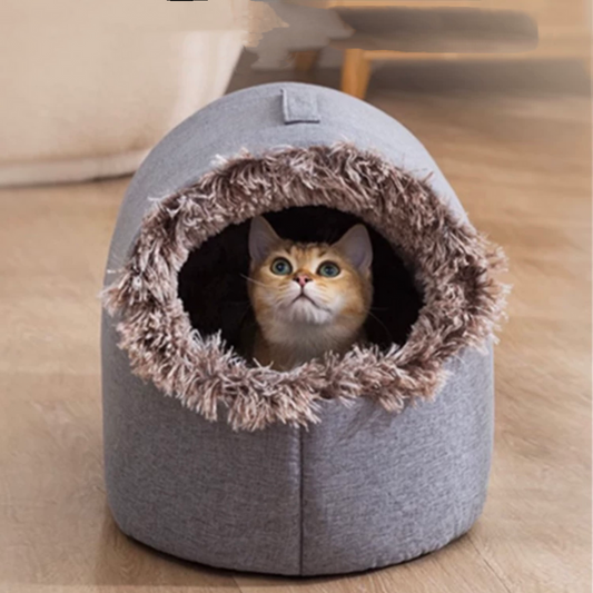 Pet Winter Houses Warm Cat Shelter Bed - Cutier Store