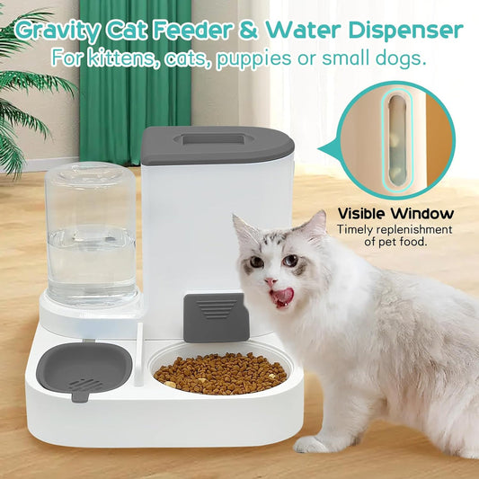 Cat Feeder and Water Dispenser - PP35 - Cutier Store