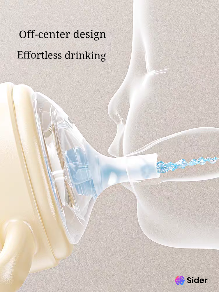 Training Sippy Cup for Babies & Toddlers | Soft Spout & Straw Bottle for 6M–3Y+ | Leak-Proof Drinking Cup