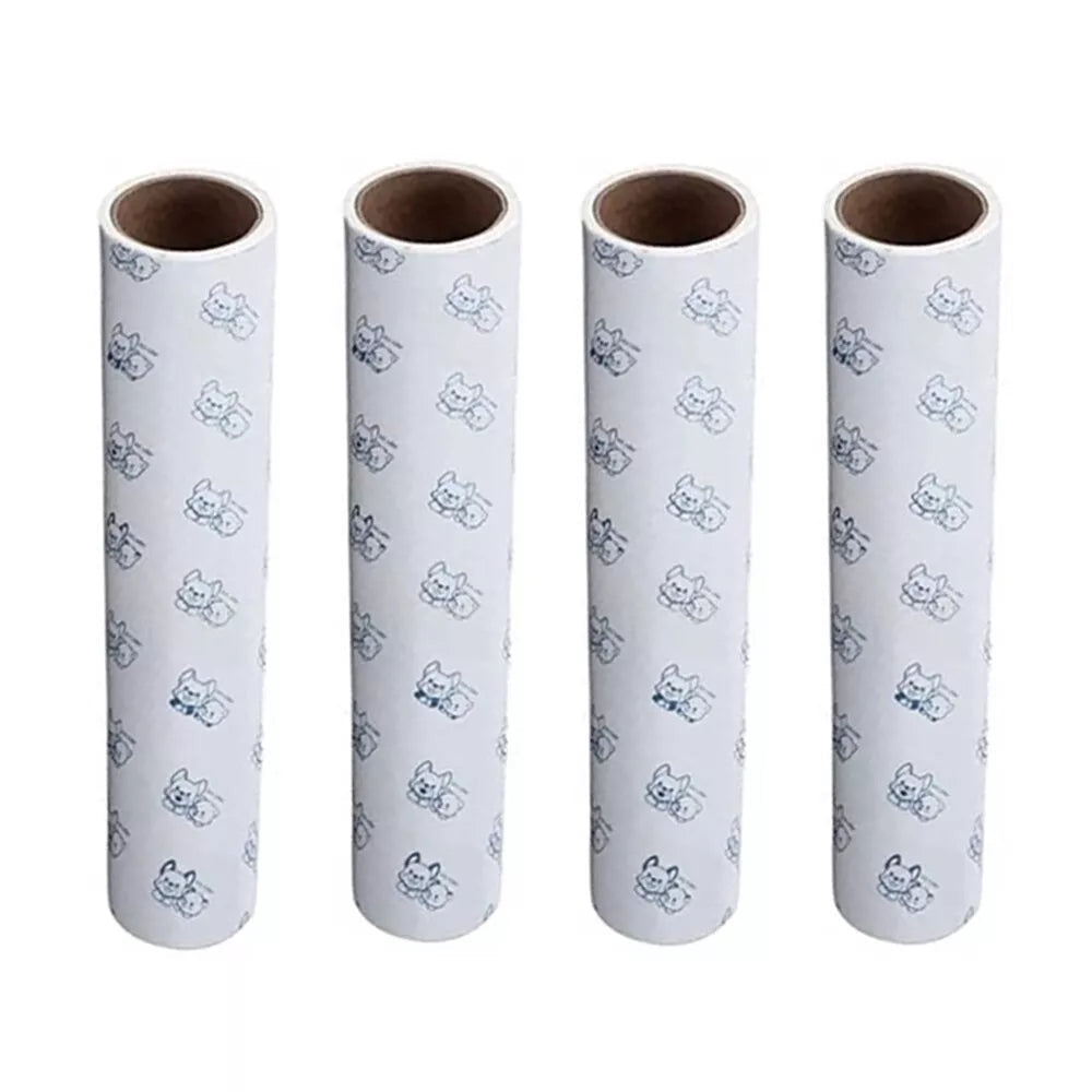 Long Handle Sticky Lint Roller Floor Carpet Clothes Pet Hair Remover - Cutier Store