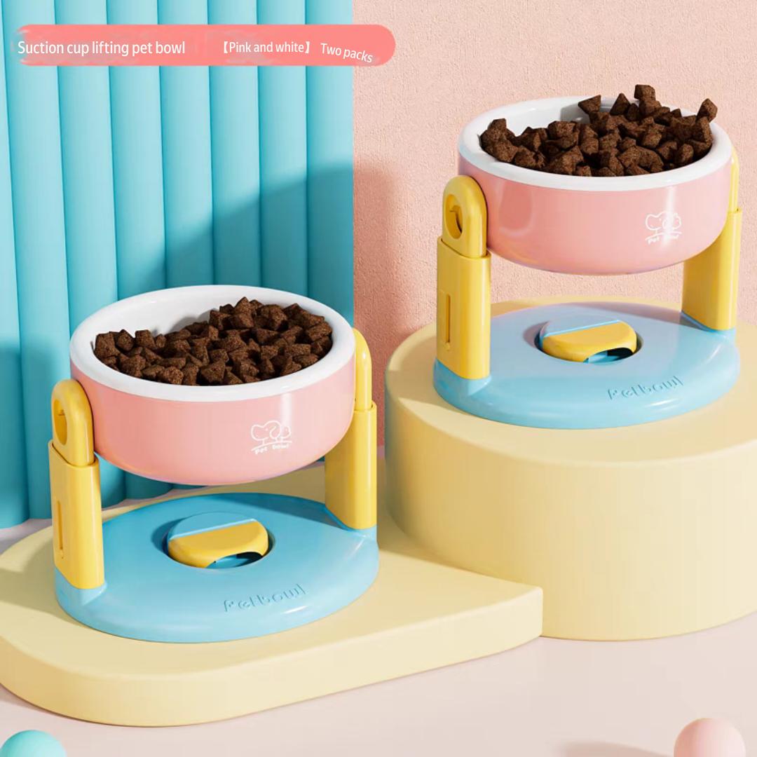Suction lifting Adjustable Pet Bowl Cup - Cutier Store