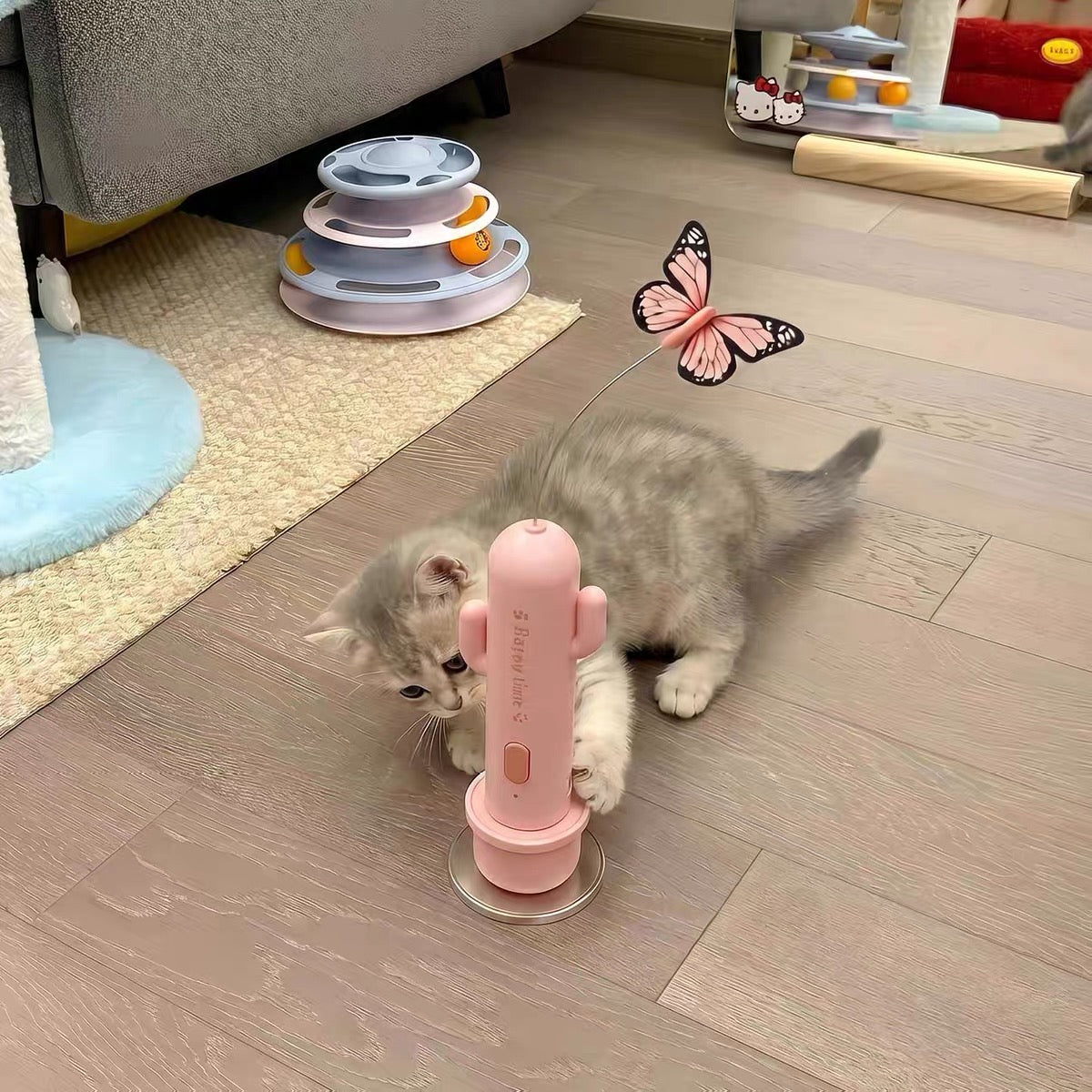 Happy Cactus butterfly toy