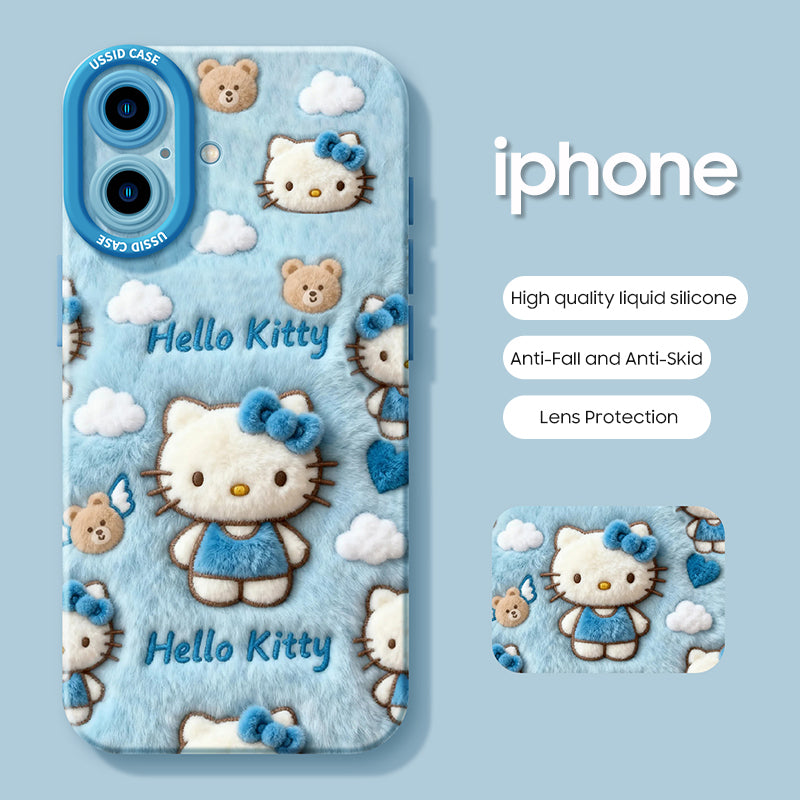 Hello Kitty Liquid Silicone Phone Case