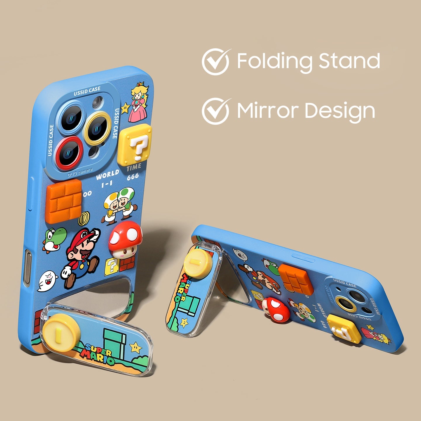 Super Mario Liquid Silicone Phone Case