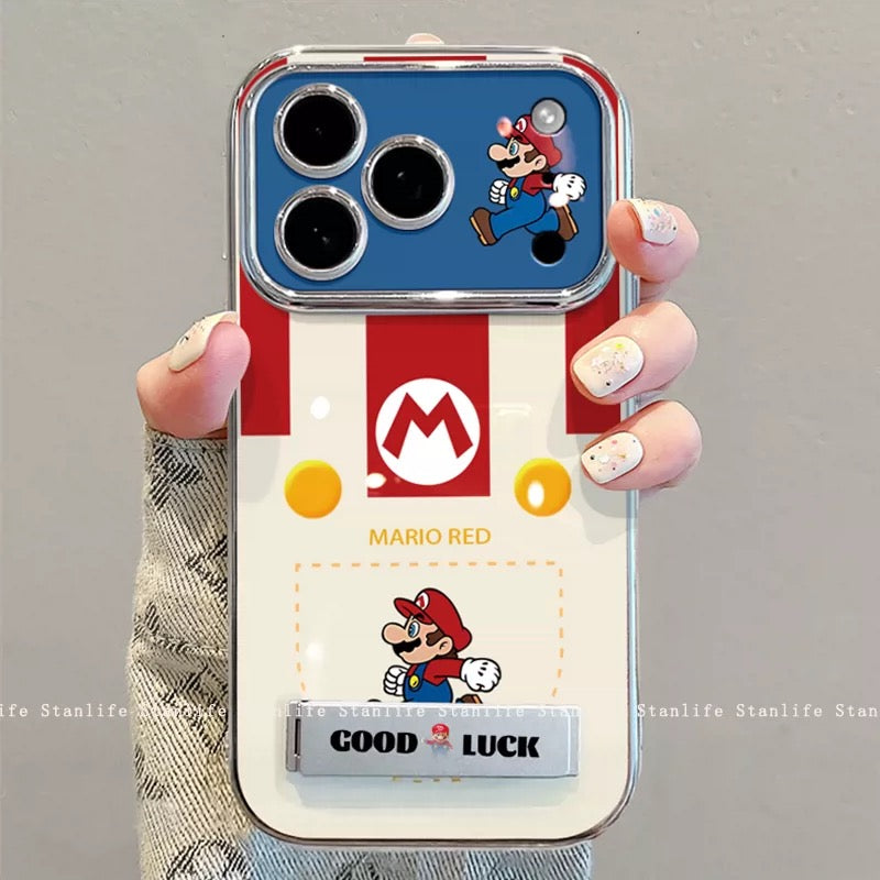 Cute Pocket Mario Phone Case & Bracelet for iPhone