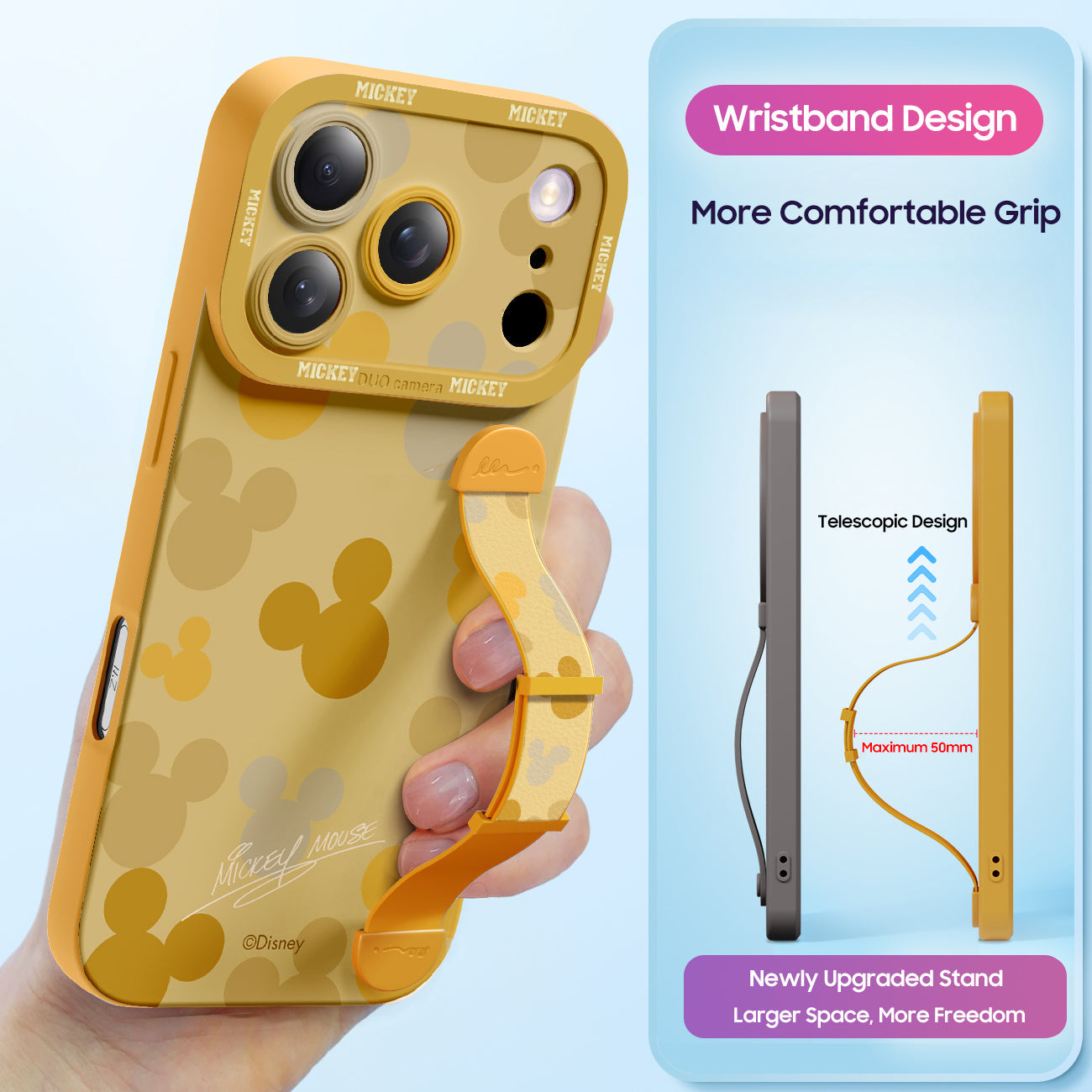 Disney Cartoons Liquid Silicone Phone Case