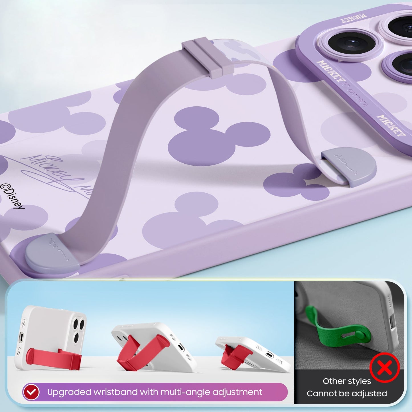Disney Cartoons Liquid Silicone Phone Case